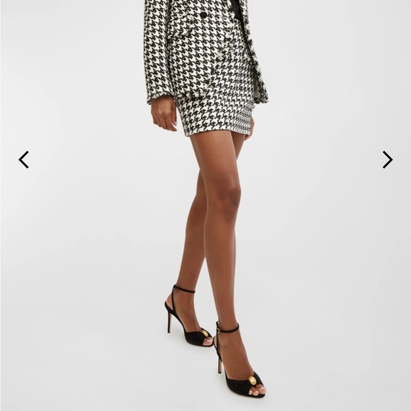 EUC Veronica Beard Houndstooth Dickey Jacket size 0 - Picture 2 of 7